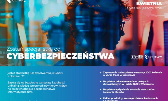 Bezpłatne warsztaty z cyberbezpieczeństwa dla kobiet z branży IT